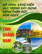 Mô hình, sáng kiến xây dựng nông thôn mới năm 2023: Tỉnh Quảng Nam