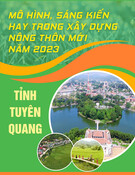 Mô hình, sáng kiến xây dựng nông thôn mới năm 2023 hay nhất: Tuyên Quang
