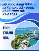 Mô hình, sáng kiến hay xây dựng nông thôn mới 2023: Kinh nghiệm từ tỉnh Khánh Hòa