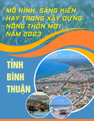 Mô hình, sáng kiến xây dựng nông thôn mới năm 2023: Kinh nghiệm từ tỉnh Bình Thuận