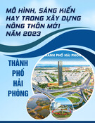 Mô hình, sáng kiến xây dựng nông thôn mới năm 2023 hay nhất: Thành phố Hải Phòng