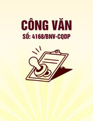 Công văn 4168/BNV-CQDP: [Thêm mô tả ngắn gọn về nội dung công văn nếu có]