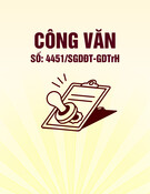 Công văn số 4451/SGDĐT-GDTrH: Thông tin chi tiết và hướng dẫn liên quan