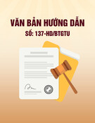 Văn bản hướng dẫn số 137-HD/BTGTU: Hướng dẫn chi tiết và đầy đủ