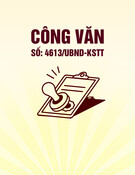 Công văn 4613/UBND-KSTT: Thông tin chi tiết và hướng dẫn liên quan