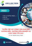 Tuyển tập 207 công văn giải đáp vướng mắc, hướng dẫn nghiệp vụ TAND tối cao