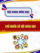 Nội dung môn học Chủ nghĩa xã hội khoa học [chuẩn nhất]