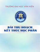 Bài thu hoạch thực tập cơ sở Tài chính - Ngân hàng: Kinh nghiệm và đánh giá