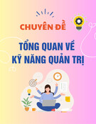 Kỹ năng quản trị: Tổng quan từ PGS. TS. Nguyễn Thị Hoài Dung (Chuyên đề)