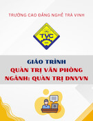Giáo trình Quản trị văn phòng (Ngành Quản trị doanh nghiệp vừa và nhỏ - Trung cấp) Trường Cao đẳng nghề Trà Vinh