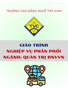 Giáo trình Nghiệp vụ phân phối Quản trị doanh nghiệp vừa và nhỏ Trung cấp - Trường Cao đẳng nghề Trà Vinh