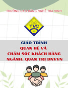 Giáo trình Quan hệ và Chăm sóc Khách hàng tốt nhất (Ngành Quản trị doanh nghiệp vừa và nhỏ - Trung cấp) - Trường Cao đẳng nghề Trà Vinh