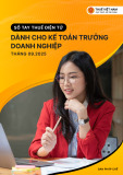 Sổ tay Thuế điện tử dành cho kế toán trưởng doanh nghiệp [Mới nhất]