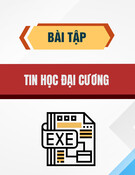 Bài tập Tin học đại cương [kèm lời giải/ đáp án/ mới nhất]