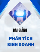 Bài giảng Phân tích Kinh doanh: Lập kế hoạch và giám sát (Chương 3)