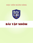 Quan điểm về quy định của Dự thảo Nghị định và biện pháp xử lý tài sản bảo đảm qua cơ chế Tòa án: Bài tập nhóm