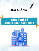 Bài giảng công nghệ số trong ngân sách công