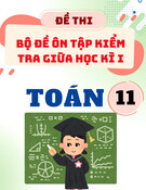 Đề ôn tập giữa kì 1 Toán 11 năm 2025 – 2026 trường THPT Việt Đức – Hà Nội