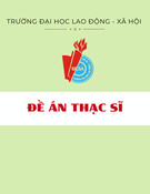 Đề án tạo động lực lao động cho viên chức tại Trung tâm Khuyến nông Hà Nội - Thạc sĩ
