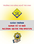 Giáo trình Kinh tế vi mô Quản trị doanh nghiệp vừa và nhỏ Trung cấp - Trường Cao đẳng nghề Trà Vinh