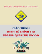 Giáo trình Kinh tế chính trị Quản trị doanh nghiệp vừa và nhỏ (Trung cấp) - Trường Cao đẳng nghề Trà Vinh
