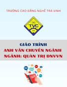 Giáo trình Anh văn chuyên ngành Quản trị doanh nghiệp (Vừa và nhỏ) - Trường Cao đẳng nghề Trà Vinh
