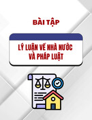 Bài tập Lý luận về Nhà nước và pháp luật: Tổng hợp và hướng dẫn