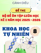 Bộ Đề Ôn Tập Giữa Kỳ 1 KHTN 8 Cánh Diều 2025-2026 Có Đáp Án