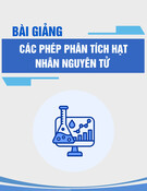 Bài giảng Các phép phân tích hạt nhân nguyên tử chi tiết