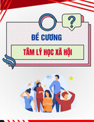 Đề cương Tâm lý học xã hội [chuẩn nhất]