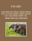 Giải pháp kỹ thuật thích ứng và giảm thiểu thiệt hại do thiên tai trong chăn nuôi: Tài liệu
