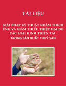Giải pháp kỹ thuật thích ứng và giảm thiểu thiệt hại do thiên tai trong sản xuất thủy sản: Tài liệu