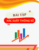 Bài tập Xác suất Thống kê chương 2: Giải chi tiết, có đáp án