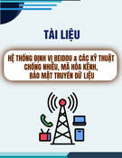 Tài liệu về Hệ thống định vị BeiDou: Kỹ thuật chống nhiễu, Mã hóa kênh và Bảo mật truyền dữ liệu