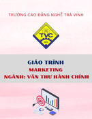 Giáo trình Marketing (Văn thư hành chính, Trung cấp): Trường Cao đẳng nghề Trà Vinh