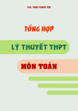 Tổng hợp lý thuyết Toán THPT đầy đủ, chuẩn nhất