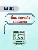 Tổng hợp tài liệu bài lab Java chi tiết