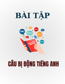 Bài tập câu bị động tiếng Anh: Tổng hợp đầy đủ, có đáp án