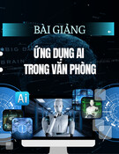Bài giảng Ứng dụng AI trong văn phòng của Nguyễn Trần Hồng Phụng