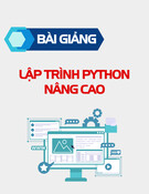 Bài giảng Lập trình Python nâng cao