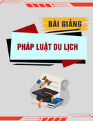 Bài giảng Pháp luật Du lịch chuẩn nhất