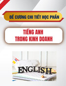 Đề cương chi tiết học phần Tiếng Anh trong kinh doanh - Đại học Tài chính - Marketing