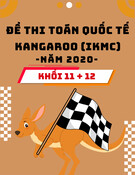 Đề thi toán quốc tế Kangaroo (IKMC) năm 2020 - Lớp 11 + 12