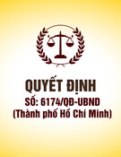 Quyết định 6174/QĐ-UBND Thành phố Hồ Chí Minh: Thông tin chi tiết