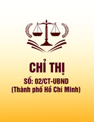 Chỉ thị 02/CT-UBND Thành phố Hồ Chí Minh: [Nội dung chi tiết/Hướng dẫn thi hành]