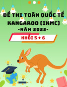 Đề thi toán quốc tế Kangaroo (IKMC) năm 2023 - Lớp 5 + 6