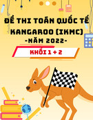 Đề thi toán quốc tế Kangaroo (IKMC) năm 2022 - Lớp 1 + 2