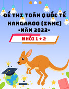 Đề thi toán quốc tế Kangaroo (IKMC) năm 2023 - Lớp 1 + 2