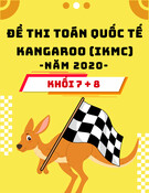 Đề thi toán quốc tế Kangaroo (IKMC) năm 2020 - Lớp 7 + 8