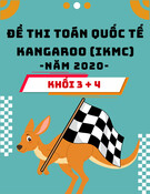 Đề thi toán quốc tế Kangaroo (IKMC) năm 2020 - Lớp 3 + 4